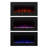 Paull 42.01'' W Recessed Electric Fireplace Insert, WiFi Heater for Living Room,Timer, Overheating Protection, Touch Screen, Black-1988354259