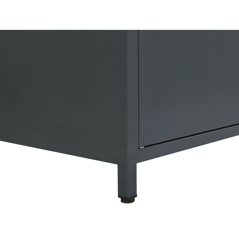 Flavius 1 -Door 4 -Shelf, Grey