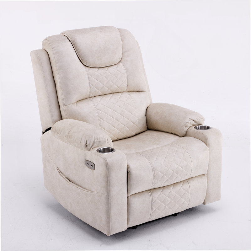 Fauteuil inclinable Power Lift, Blanc crémeux