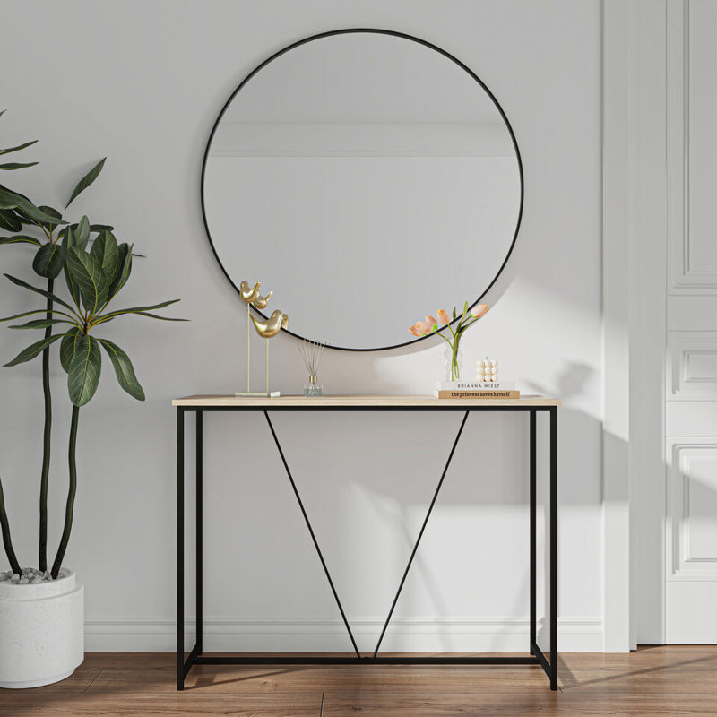 Alexanda 75cm Console Table, Oak