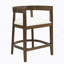 Tabouret de comptoir en hévéa (ensemble de 2)-421875085