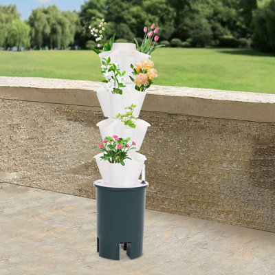 20-Hole Vertical Hydroponic Growing Kit