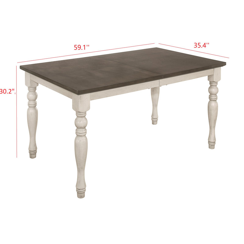 Marcelle Solid Wood Base Dining Table