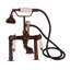Baignoire en fonte trempée 61 "x 31" avec robinet Columbus