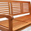 Estee Solid Wood Eucalyptus Outdoor Bench