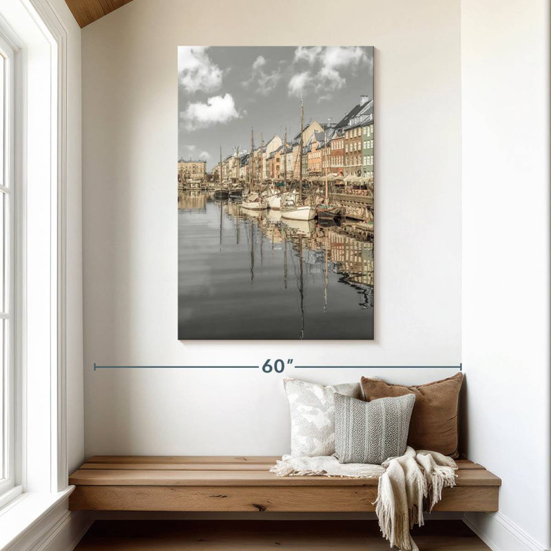 Aime Copenhagen, impression rétro, H 48 po x l 32 po