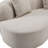 Hession 126" Modern Compression Curved Sectional Sofa-756296434