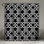 Interlocking Geometric Pattern Shower Curtains Extra Long