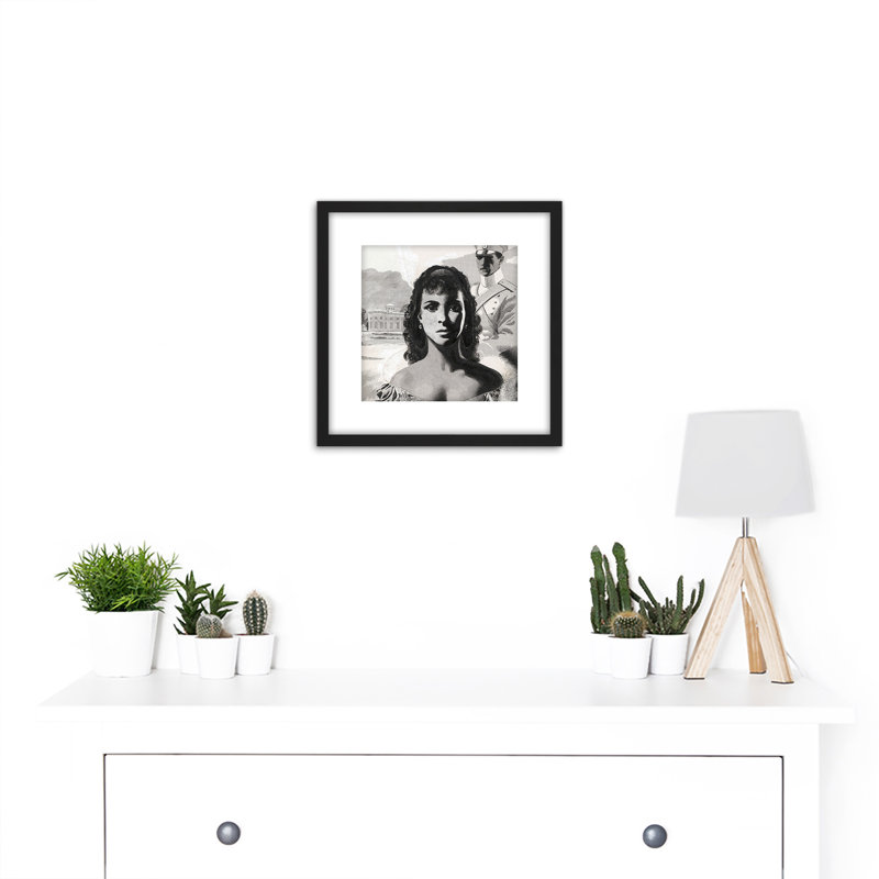 Band Design Leo Tolstoy Anna Karenina Collage Drawing - Single Picture Frame Print