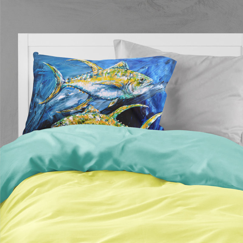 Fish Microfiber Pillowcase