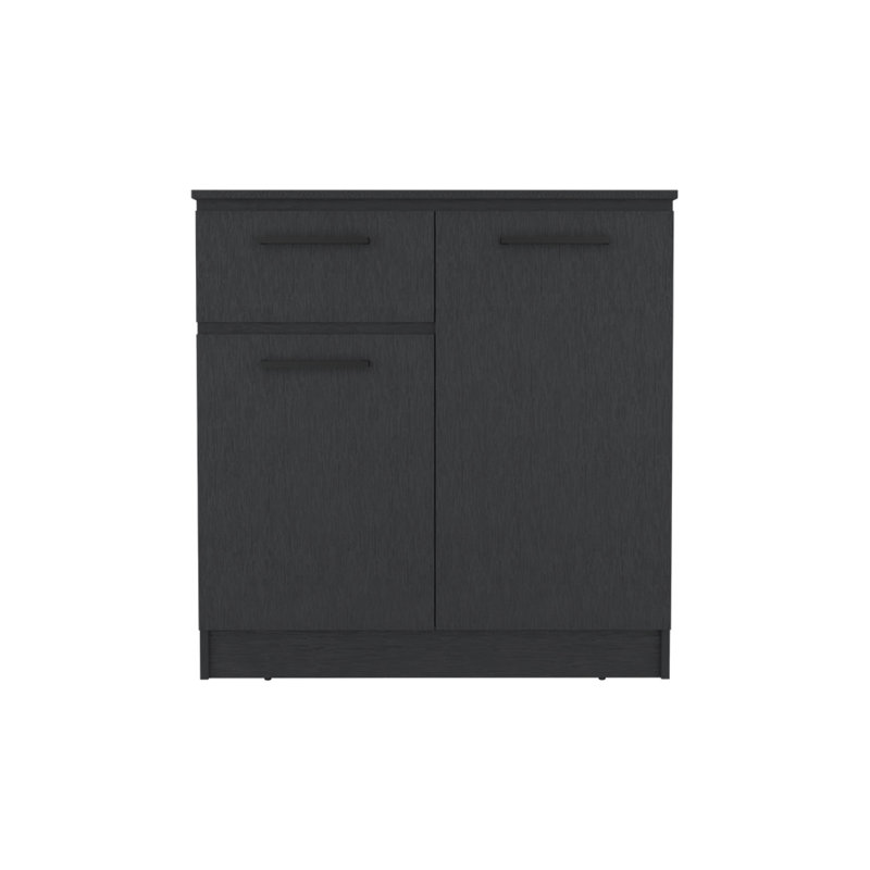 Commode Carlin, chambre à coucher, noir, Black