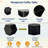 Set Of 2 Hexagonal Coffee Tables With A Storage Shelf-2054569847