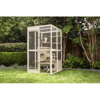 Awen Chapin Kitty Cat Catio Outdoor Playpen