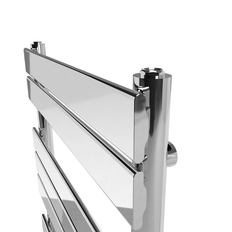 Designer Radiator, Silver, 47cm H x 19cm W x 4cm D