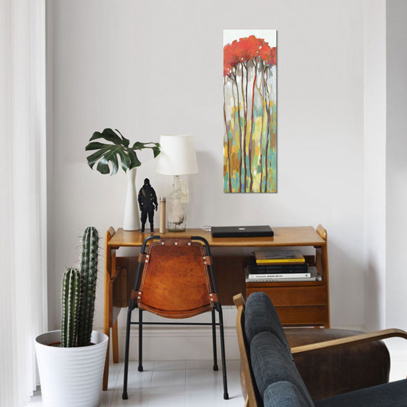 «Tall I», reproduction sur toile, H 48 po x l 16 po x P 1,5 po, Toile tendue
