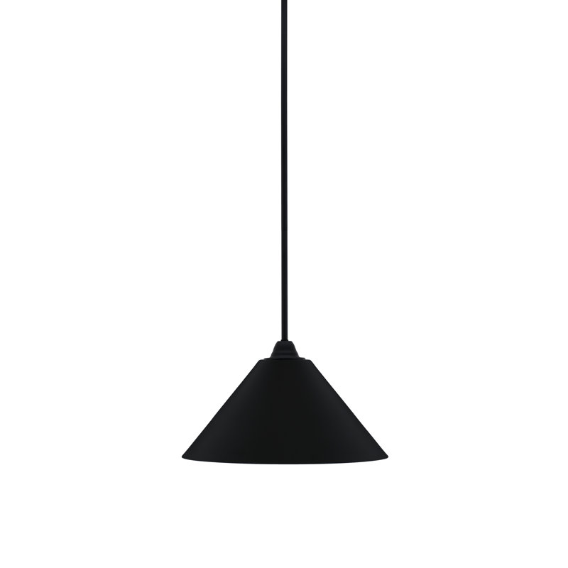 Paramount Stem Hung Pendant, 8" H x 14" W