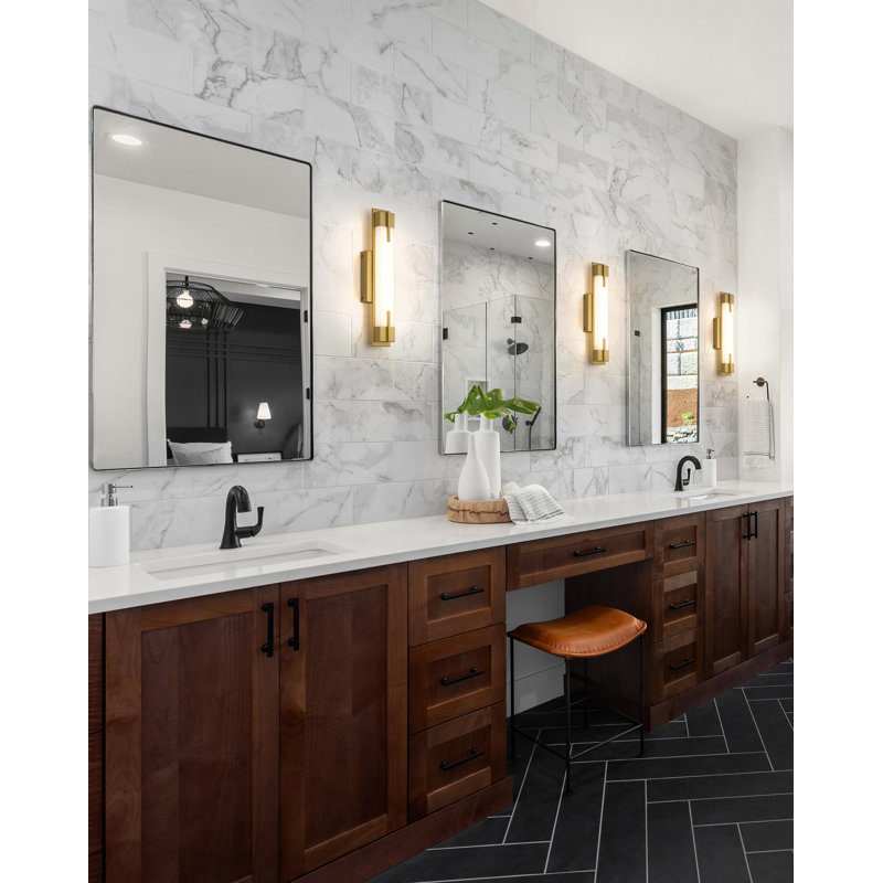 Braxten 1 Light Vanity, Gold