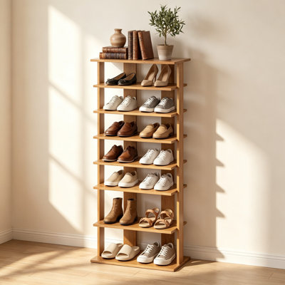 14 Pair Shoe Rack