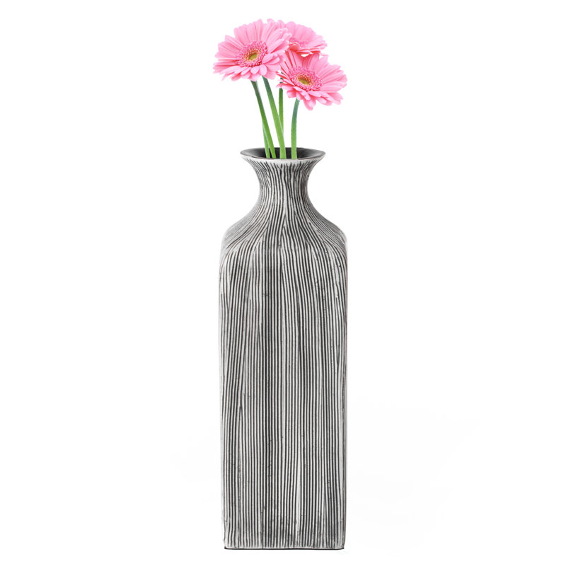 Table Vase, 8" H x 3" W x 3" D