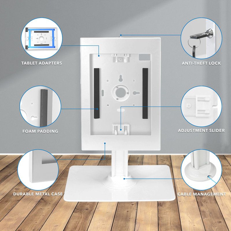 Mount-it Single Screen Floor Stand Mount