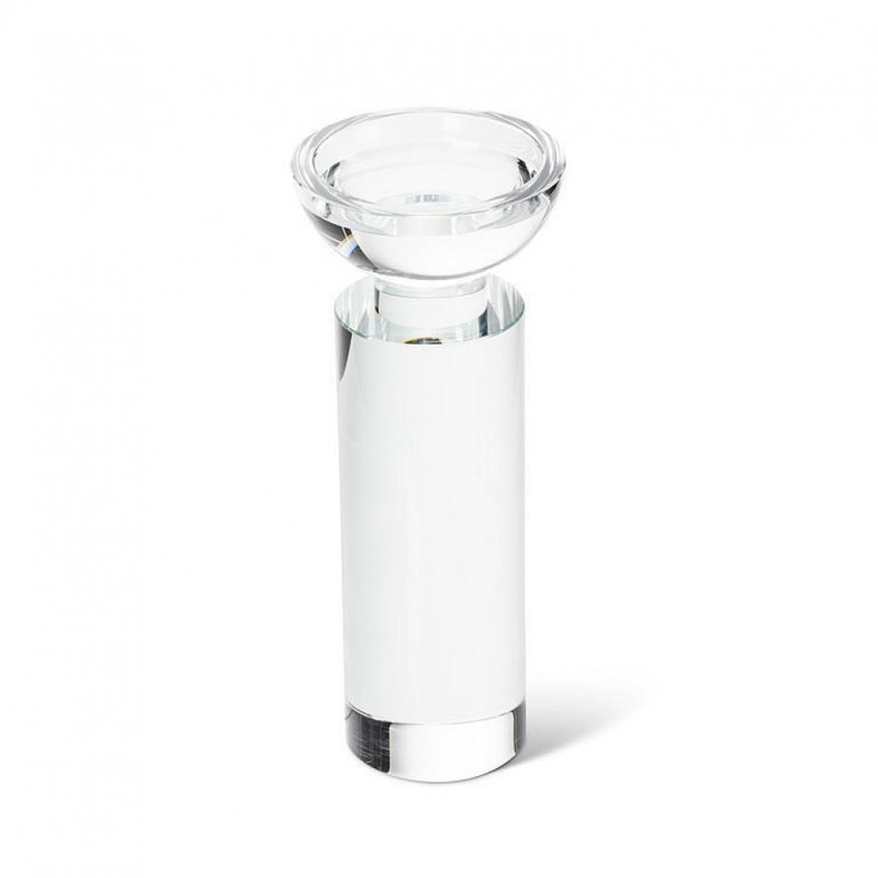 Porte-bougie colonne, H 9,5 po x l 4 po x P 4 po