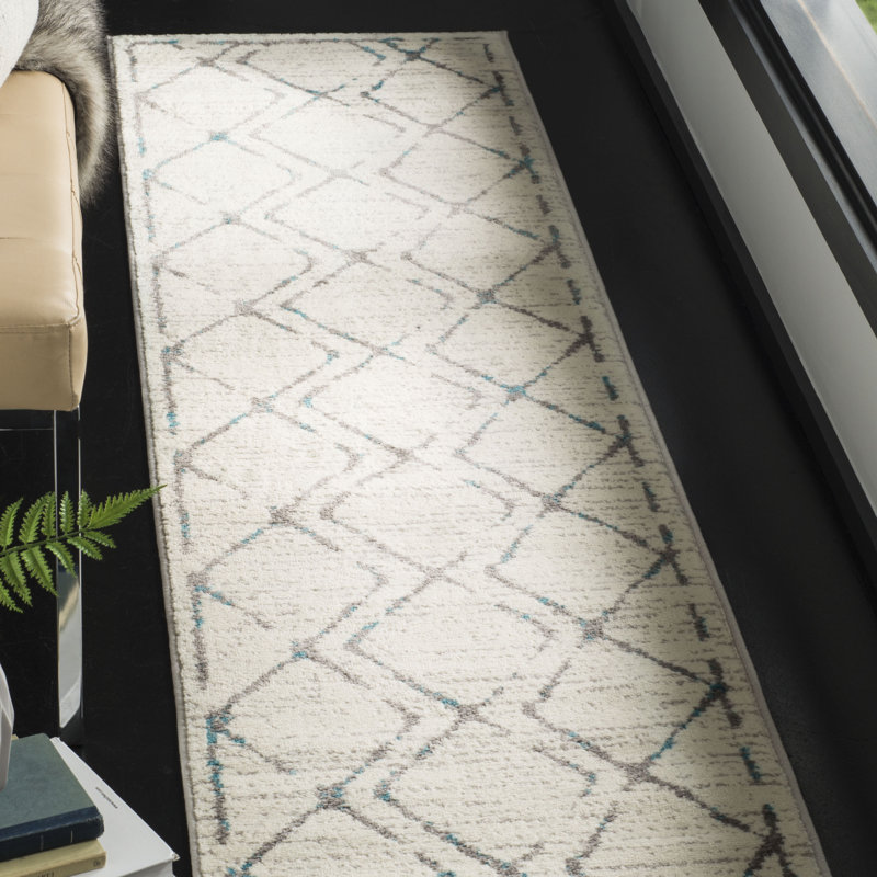 Cohrs Performance Geometric Rug, Runner 2' x 6'