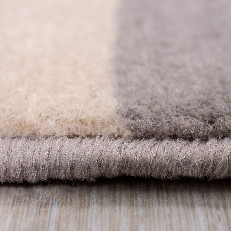 Vorodan Solid Colour Hand Woven Area Rug, Rectangle 200 x 290cm