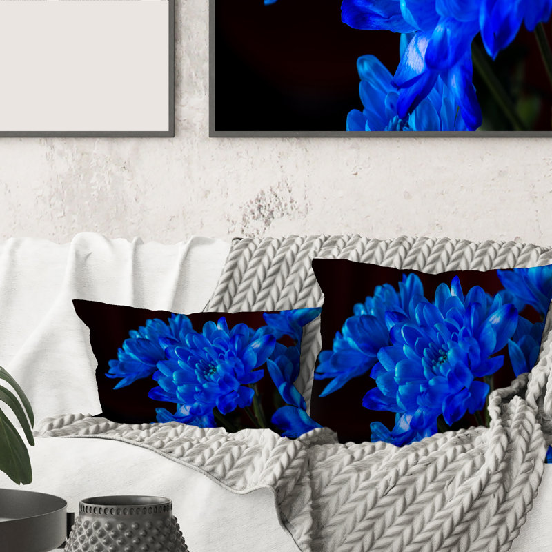 Housse et insert de coussin rectangulaire Chrysanthemum Flowers on II