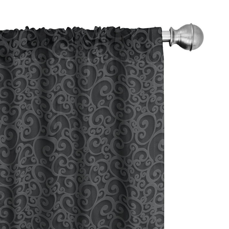Semi-Sheer Rod Pocket Sliding Panel, 28" x 63"