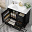 Meuble-lavabo 36 po avec lavabo en céramique-164101534