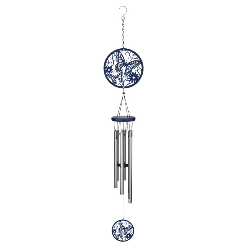 Carillon treillis 30 po - papillon
