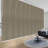 Cornsilk 10-Panel Double Rail White Panel Track Extendable 120"-218"W x 94"H, Panel width 23.5"