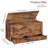 Farmhouse Storage Trunk Organizer Chest Bench Trunk With Drawer-593719132