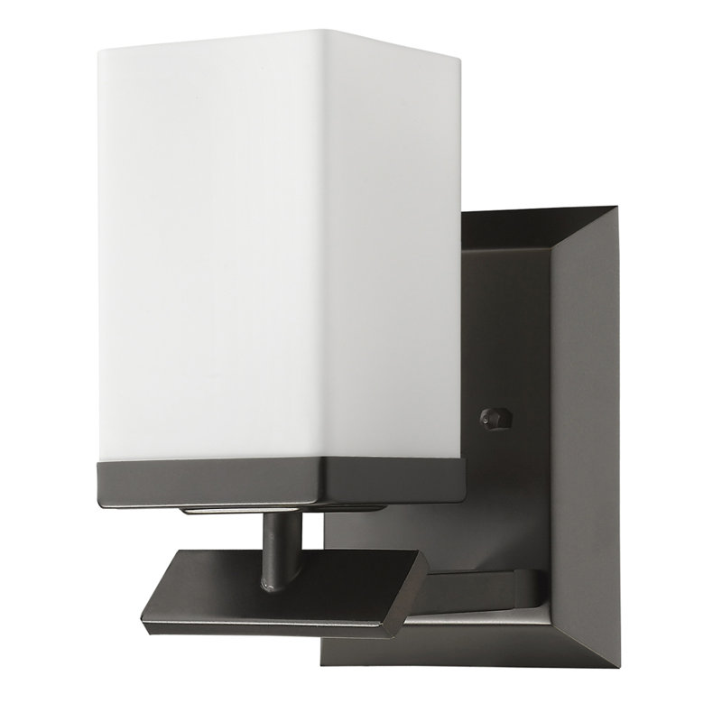 Mcgarvey Dimmable Bath Sconce, Oil Rubbed Bronze