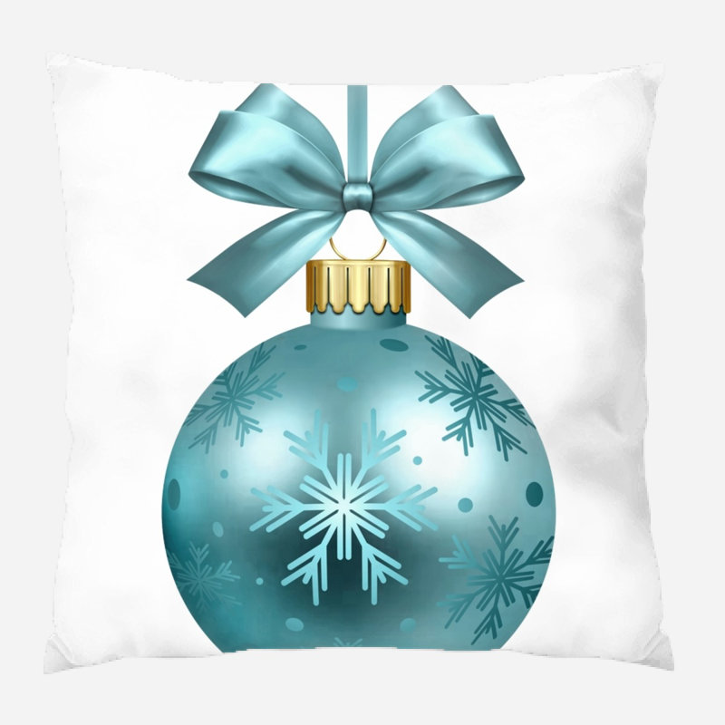  Coussin décoratif en toile intérieur / extérieur Bauble, Mauve clair