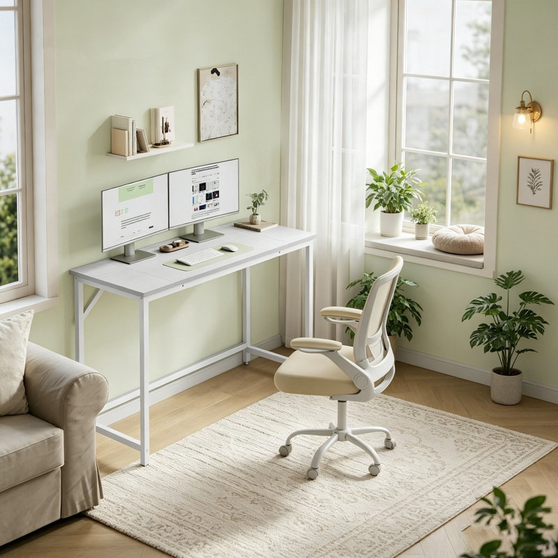 MDF Steel Computer Desk