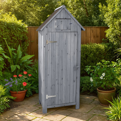 Solid Wood Shiplap Apex Tool Shed