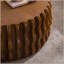 Table basse ronde ronde cannelée Drum-1122110394