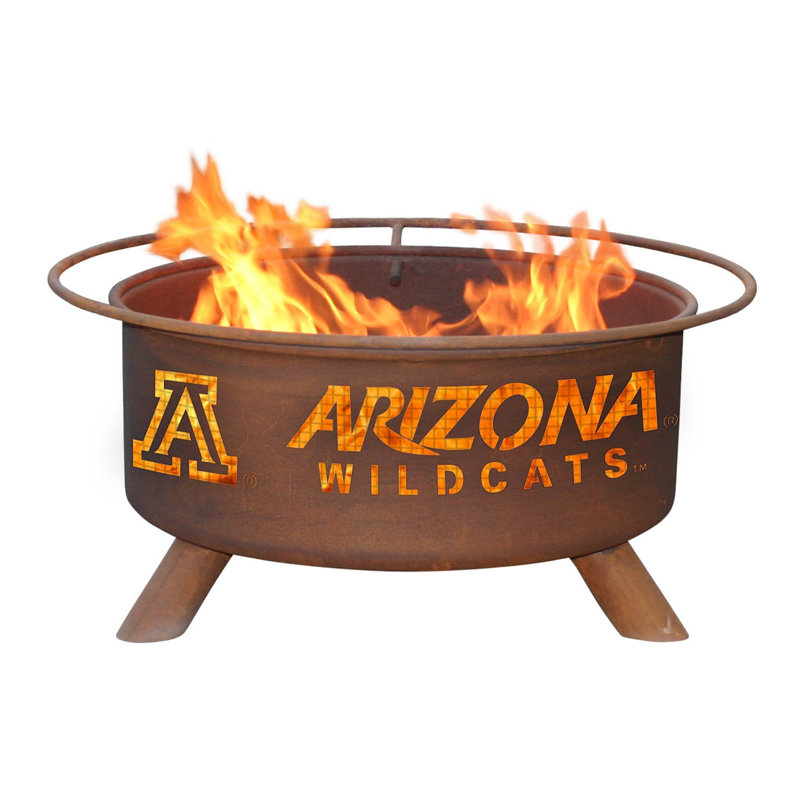 Collegiate Series Round Steel Fire Pit, Arizona