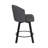 Elyan Swivel Upholstered Counter Stool with Metal Frame-94400230