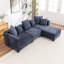Canapé modulaire avec repose-pieds 4 pièces Mildred-1484745616