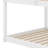 Wood Twin Over Twin Low Bunk Bed With Ladder-1014742008