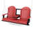 Rouge cardinal / Noir est en rupture de stock