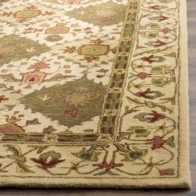 Dunbar Hand Tufted Wool Oriental Rug, Rectangle 5' x 8'