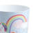 Unicorn And Rainbow Plastic Open Waste Basket - 1.56 Gallons