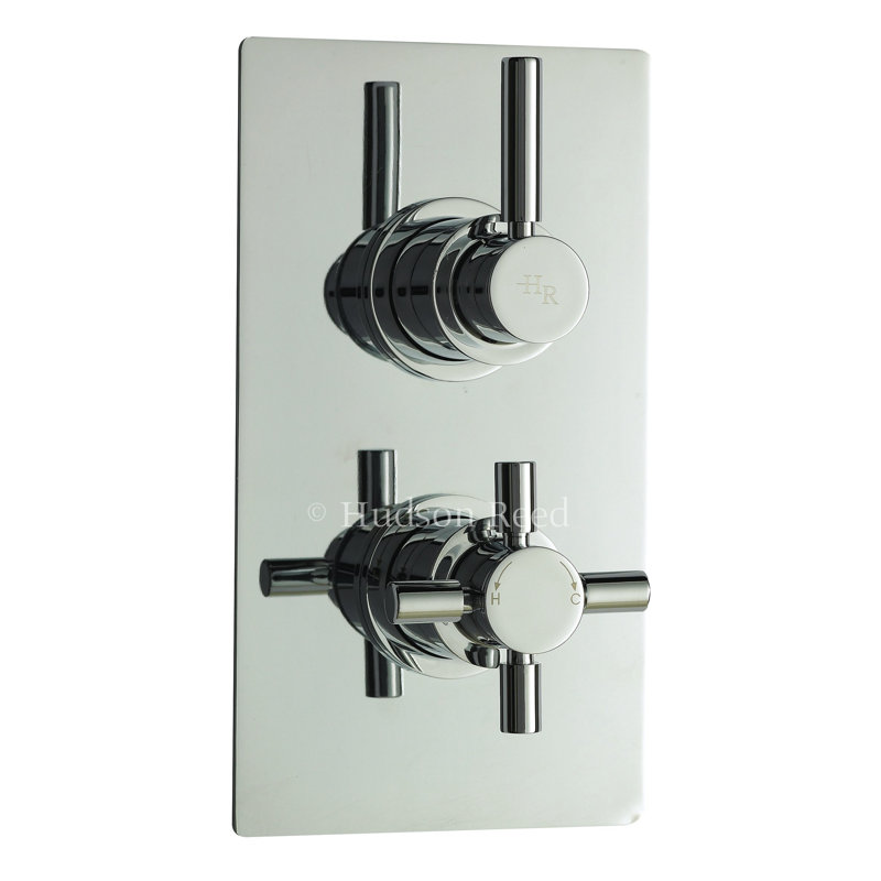 Tec Pura Double Concealed Diverter Shower Valve