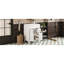 Meuble-lavabo 24 po avec lavabo en céramique, petite armoire de salle de bain, armoire moderne avec 2 tiroirs et tablette réglable