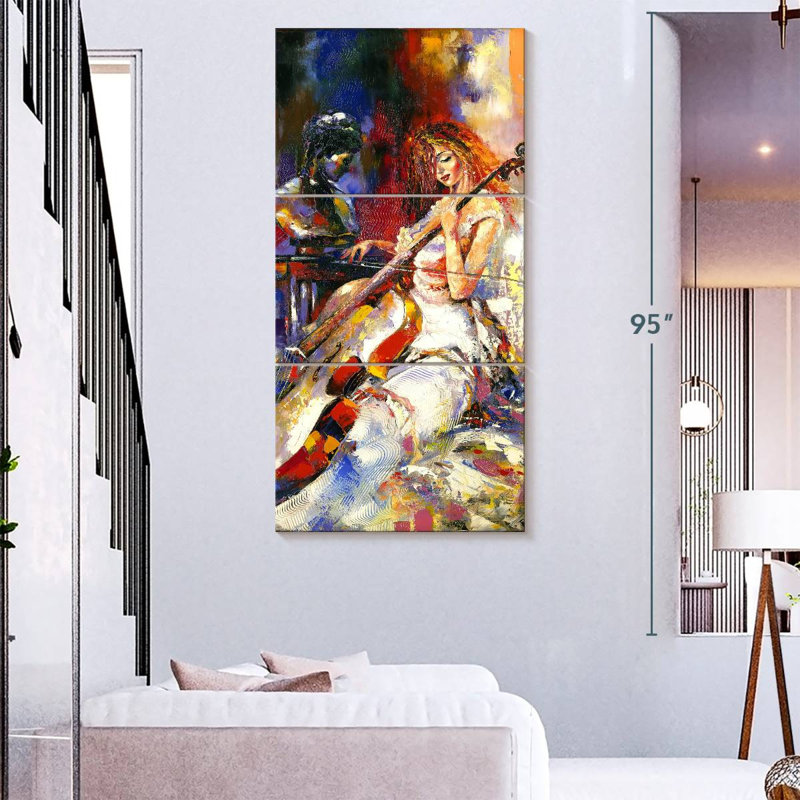 Woman Playing Cello