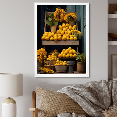 Cuba Citrus Harmony, reproduction d'art sur toile