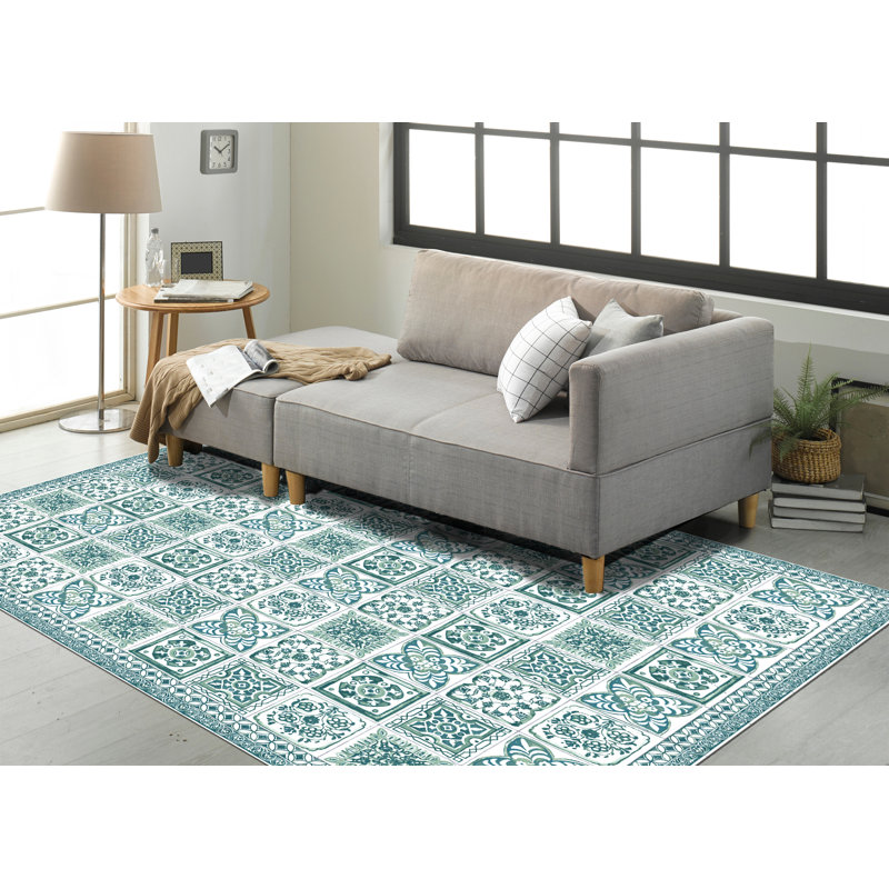 Damon Geometric Area Rug, Rectangle 155 x 200cm